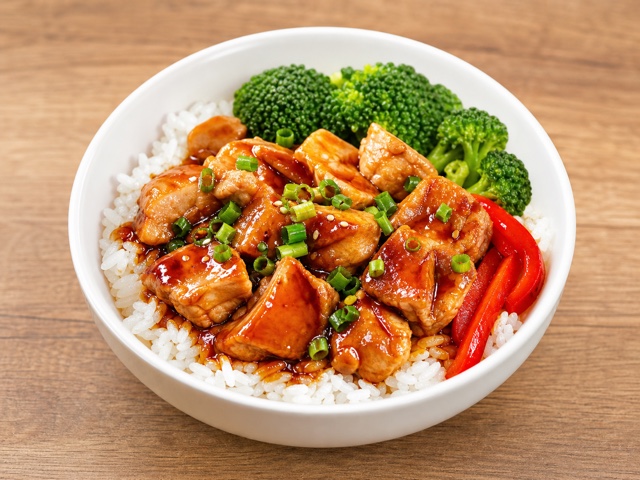 黄焖鸡米饭